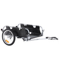 VEVOR Bike Cargo Trailer, 88/100/130/160 lbs Load Capacity, Heavy-Duty Bicycle Wagon Cart, Foldable Compact Storage with Universal Hitch