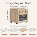 Our Place Wonder Oven, 6-in-1 Air Fryer & Toaster Oven, 2-Rack, 13 Qt