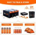 Car Roof Bag Rooftop Cargo Carrier Bag Waterproof 21 Cubic Feet roof Cargo