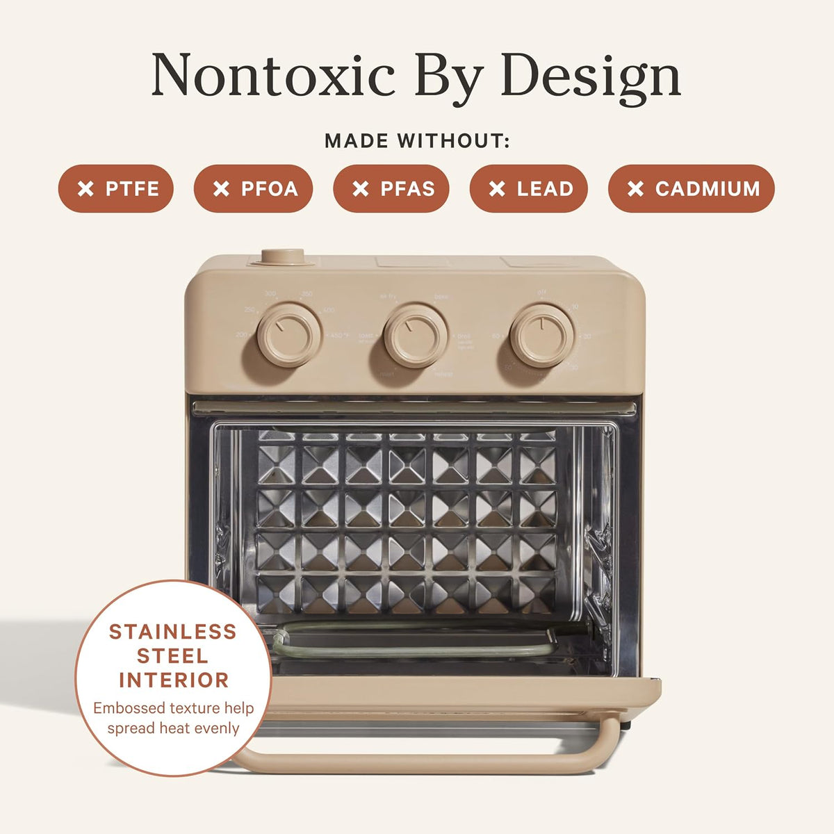 Our Place Wonder Oven, 6-in-1 Air Fryer & Toaster Oven, 2-Rack, 13 Qt