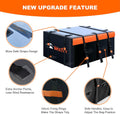 Car Roof Bag Rooftop Cargo Carrier Bag Waterproof 21 Cubic Feet roof Cargo