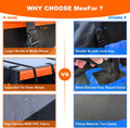 Car Roof Bag Rooftop Cargo Carrier Bag Waterproof 21 Cubic Feet roof Cargo