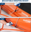 Garvee 52 in Tow-Behind Lawn Sweeper, High Hopper, Orange